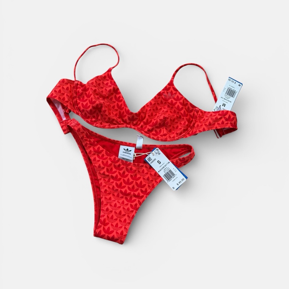 Adidas Vibrant Red Swimwear